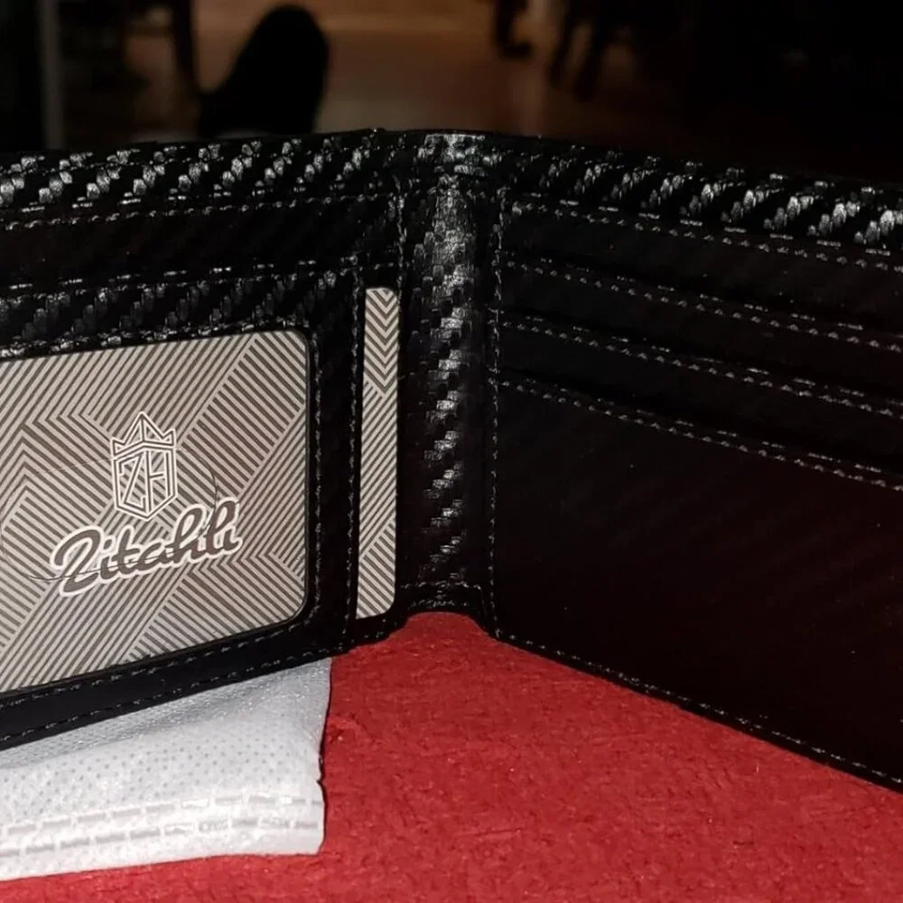 Wallet for Men,Mens Wallet,Slim Leather Bifold,RFID Blocking 11 Slots Gift Box